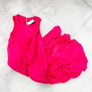 Anthropologie Fuchsia Sleeveless Dress